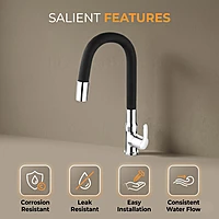 Swan Neck Flexible Kitchen Tap