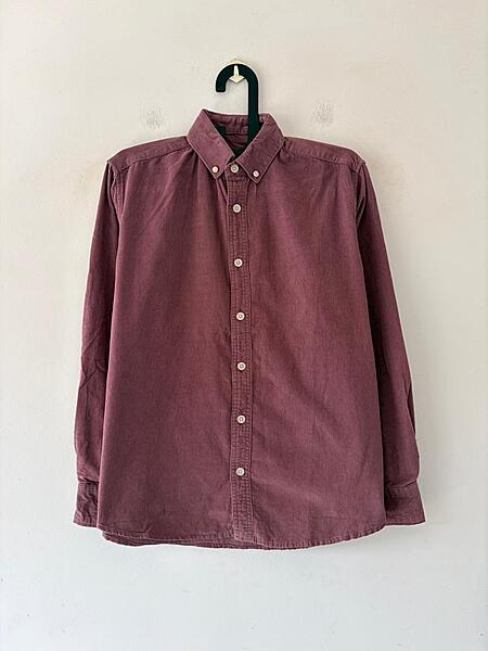 Dusty plum corduroy shirt