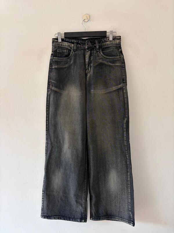 Charcoal dusty baggy jeans