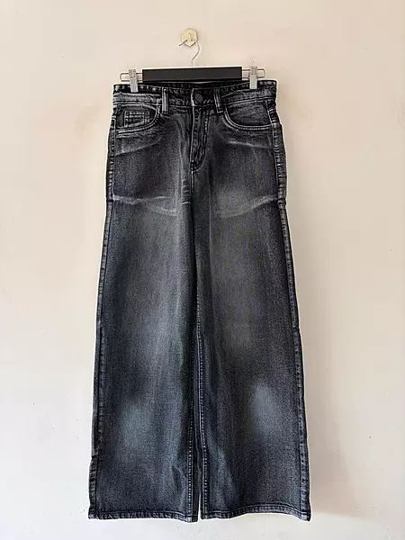 Granite ash baggy jeans