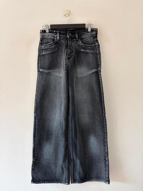 Granite ash baggy jeans