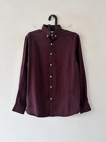 Wine burgundy Imp-plain shirt