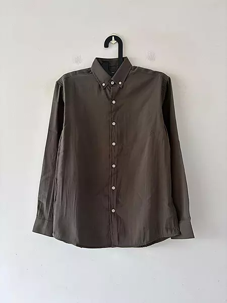 Earth olive Imp-plain shirt