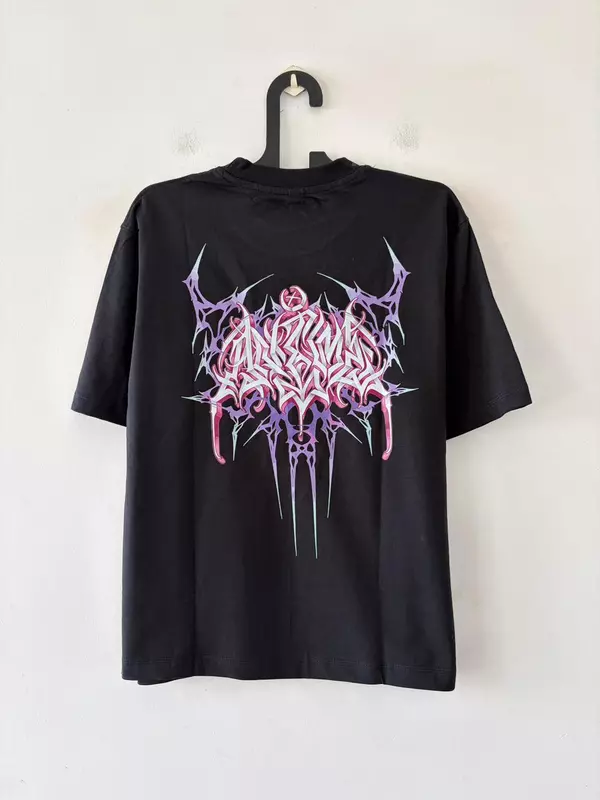 Black venom sigil oversized tee