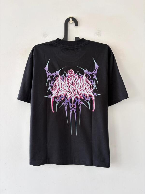 Black venom sigil oversized tee