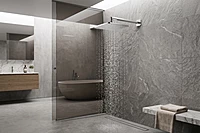 Aqua 4x4 Shower with Arm 9 Inch