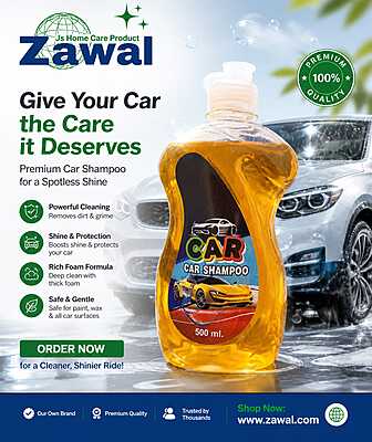 Zawal Car Wash Shampoo