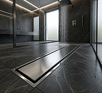 Tile/Marble Insert Shower Drain Channel