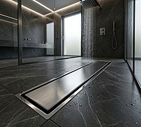 Tile/Marble Insert Shower Drain Channel