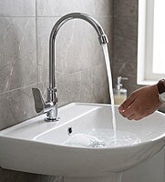 Aqua Deck Mounted Sink Cock