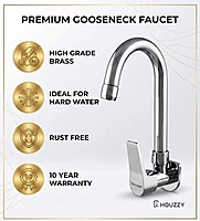 Aqua Wall Mounted Sink Cock