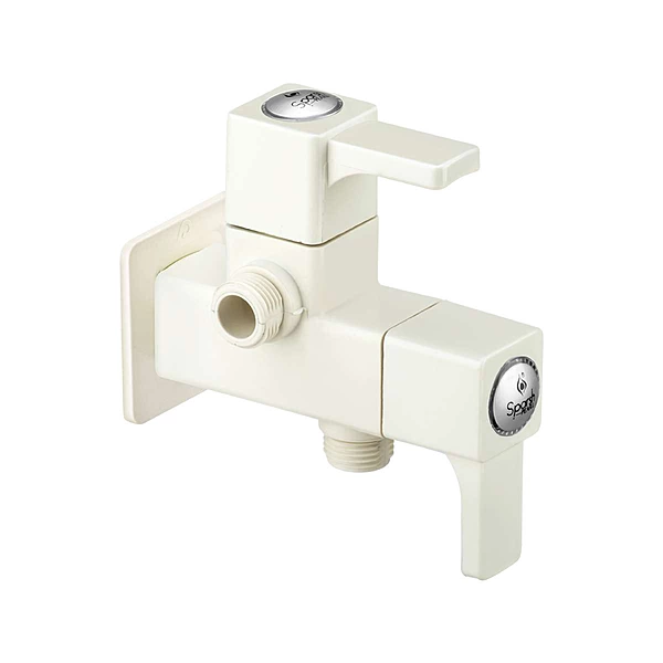 ) Ludo 2 Way Angle Cock With Flange