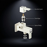 ) Ludo 2 Way Angle Cock With Flange