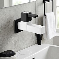 Ludo Pro Bib Cock Nozzle With Flange
