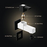 Ludo Pro Bib Cock With Flange