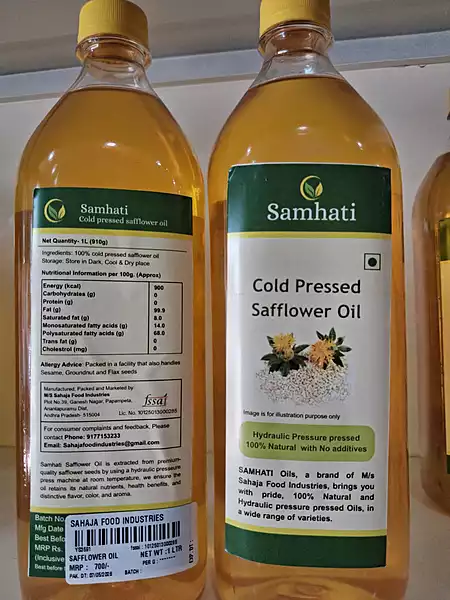 Safflower Oil 1L