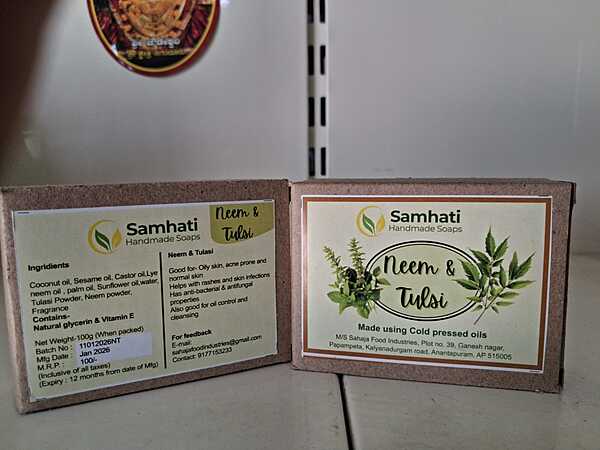 Neem & Tulsi Handmade Soap