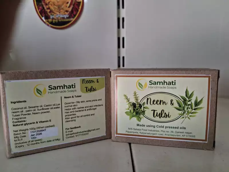 Neem & Tulsi Handmade Soap