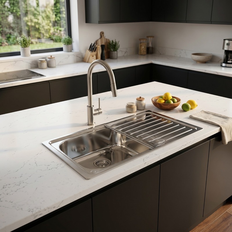 Premium Single Bowl Drainer Sink