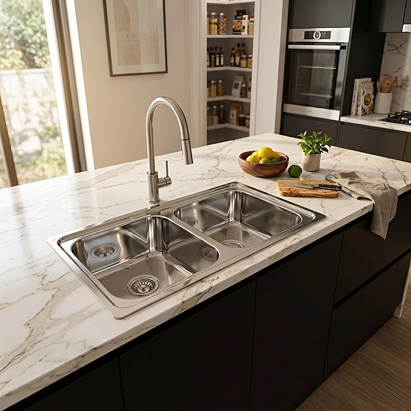 Premium Double Bowl Kitchen Sink
