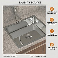 Modern Square Single Bowl Kitchen Sink