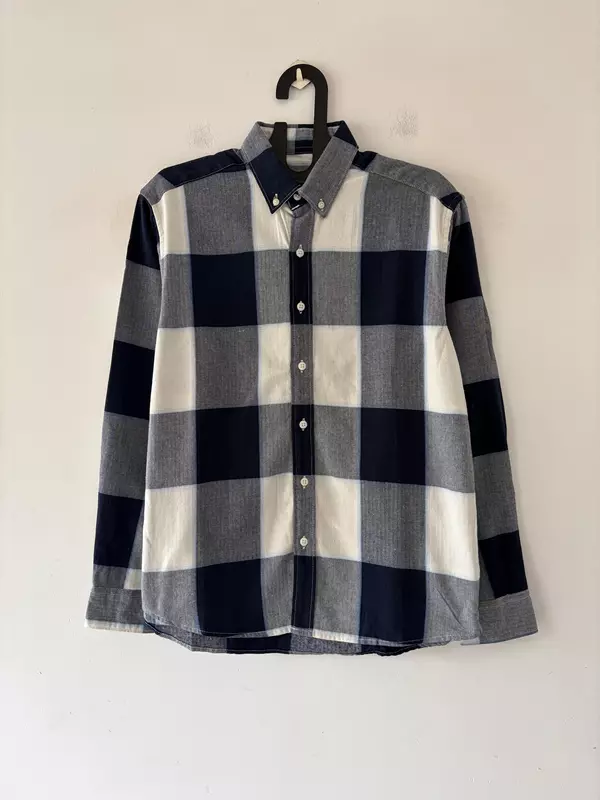 Midnight & stone white flannels