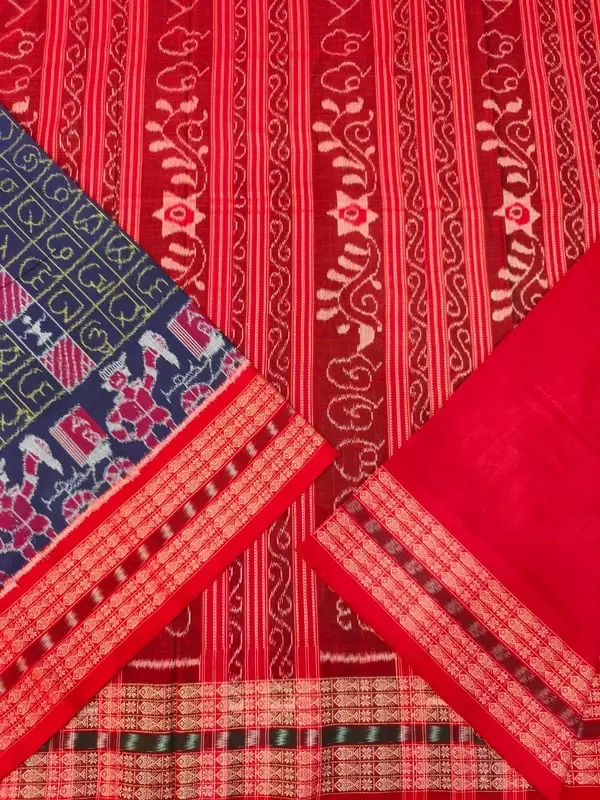 ODIA BARNAMALA BANDHA SAREE