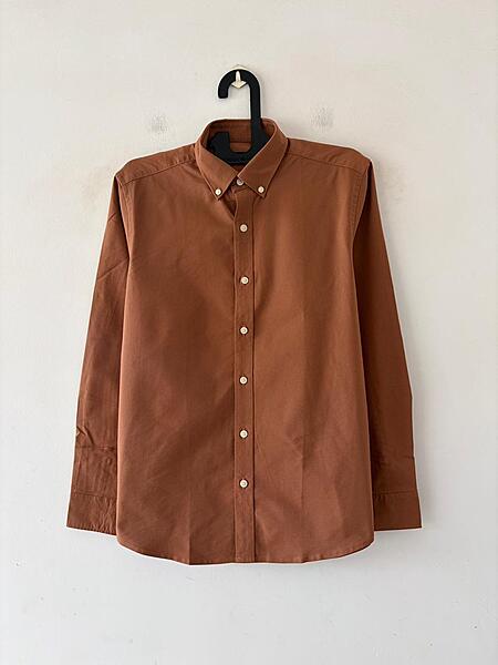 Cinnamon oxford shirt