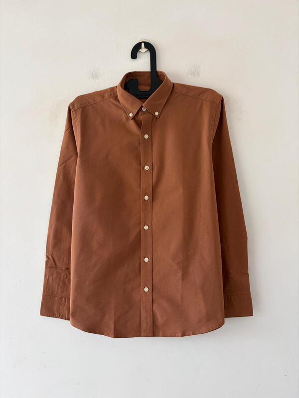 Cinnamon oxford shirt