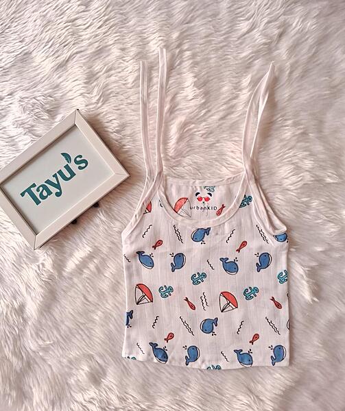 Muslin Knot Jabla Blue Dolphin