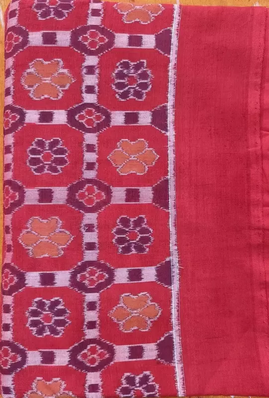PADMA KUTHI FABRIC-RED