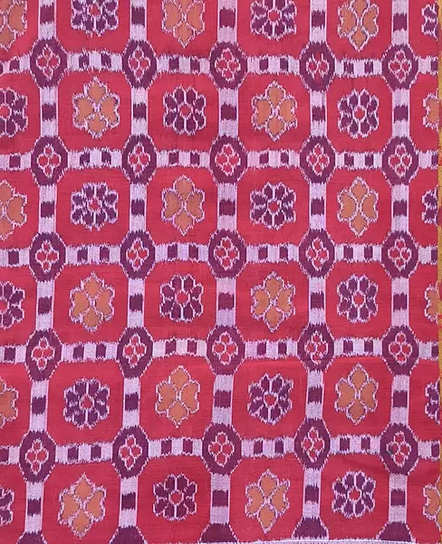 PADMA KUTHI FABRIC-RED