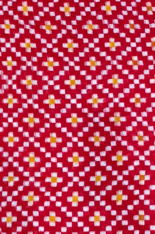 CROSS SAKTA FABRIC-RED