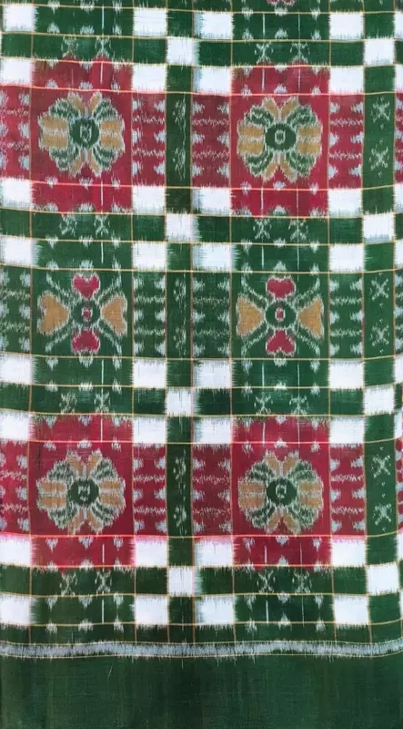 UTKALALAXMI SAKTA FABRIC-OLIVE