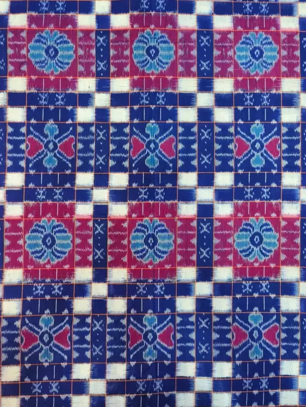 UTKALALAXMI SAKTA FABRIC-BLUE