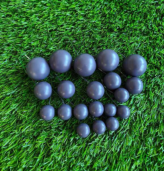 Faux balls Green