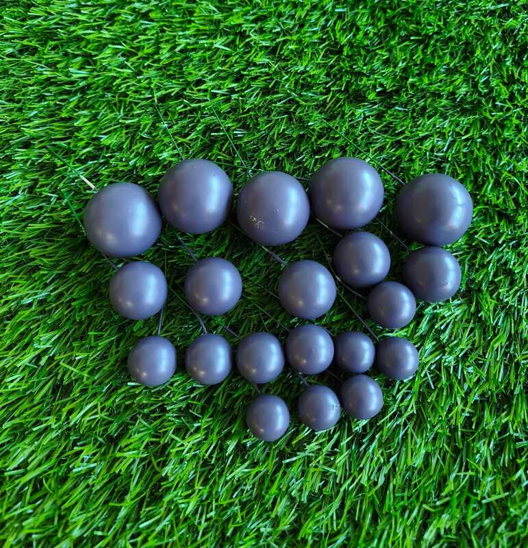 Faux balls Green