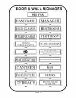SS NAME PLATE 3*12