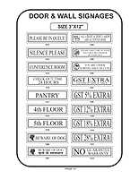 SS NAME PLATE 3*12
