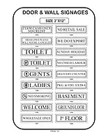 SS NAME PLATE 3*12