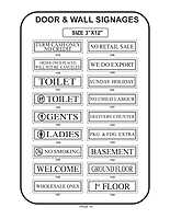 SS NAME PLATE 3*12