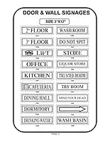 SS NAME PLATE 3*12