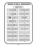 SS NAME PLATE 3*12