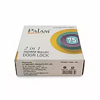 (4075) Palam Door Lock Square Bullet 3K