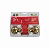 (4000) Palam Cylindrical Lock 4000 Brass