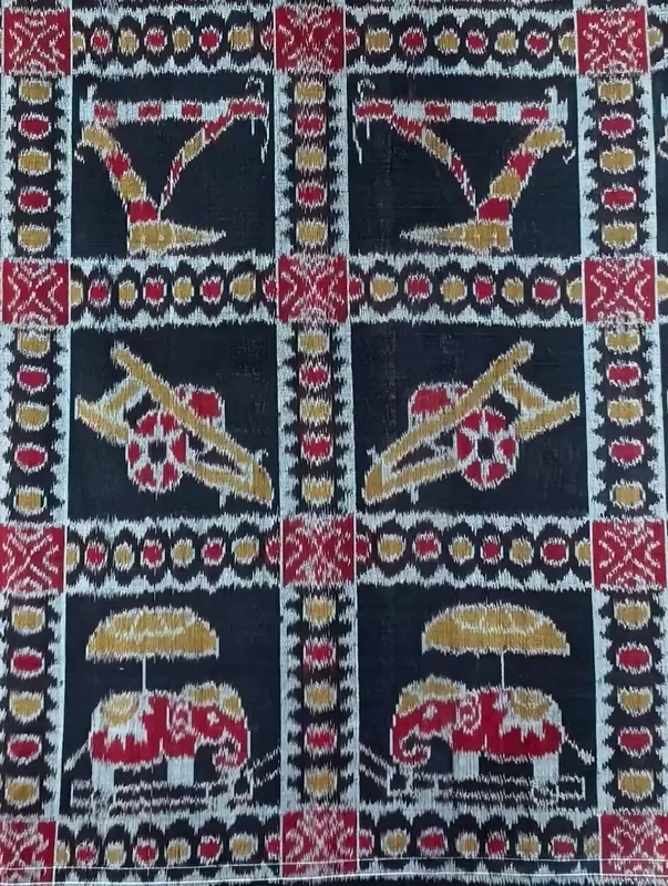 SAGADAGADI BANDHA FABRIC-BLACK