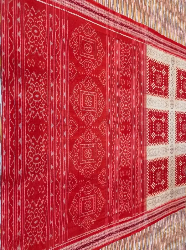 Box Sakta Saree-Orange