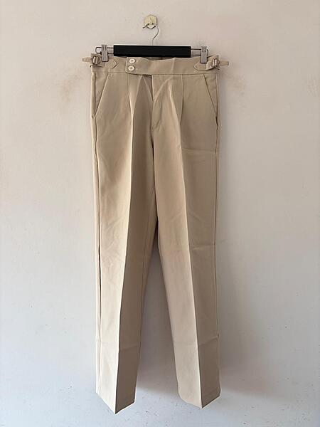 Cream gurkha pants