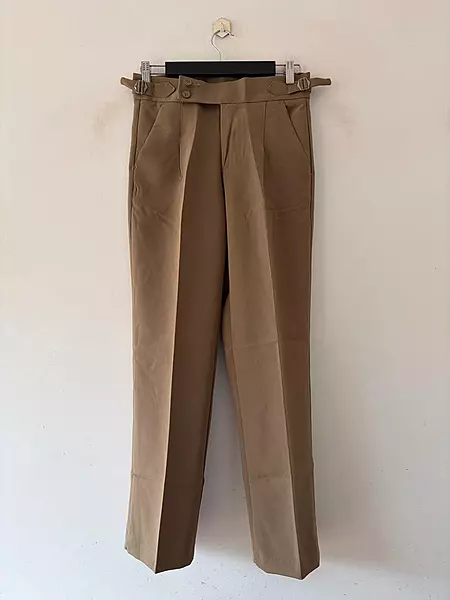 Toffee brown gurkha pants