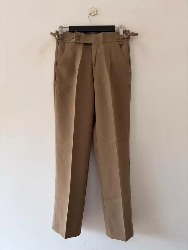 Toffee brown gurkha pants